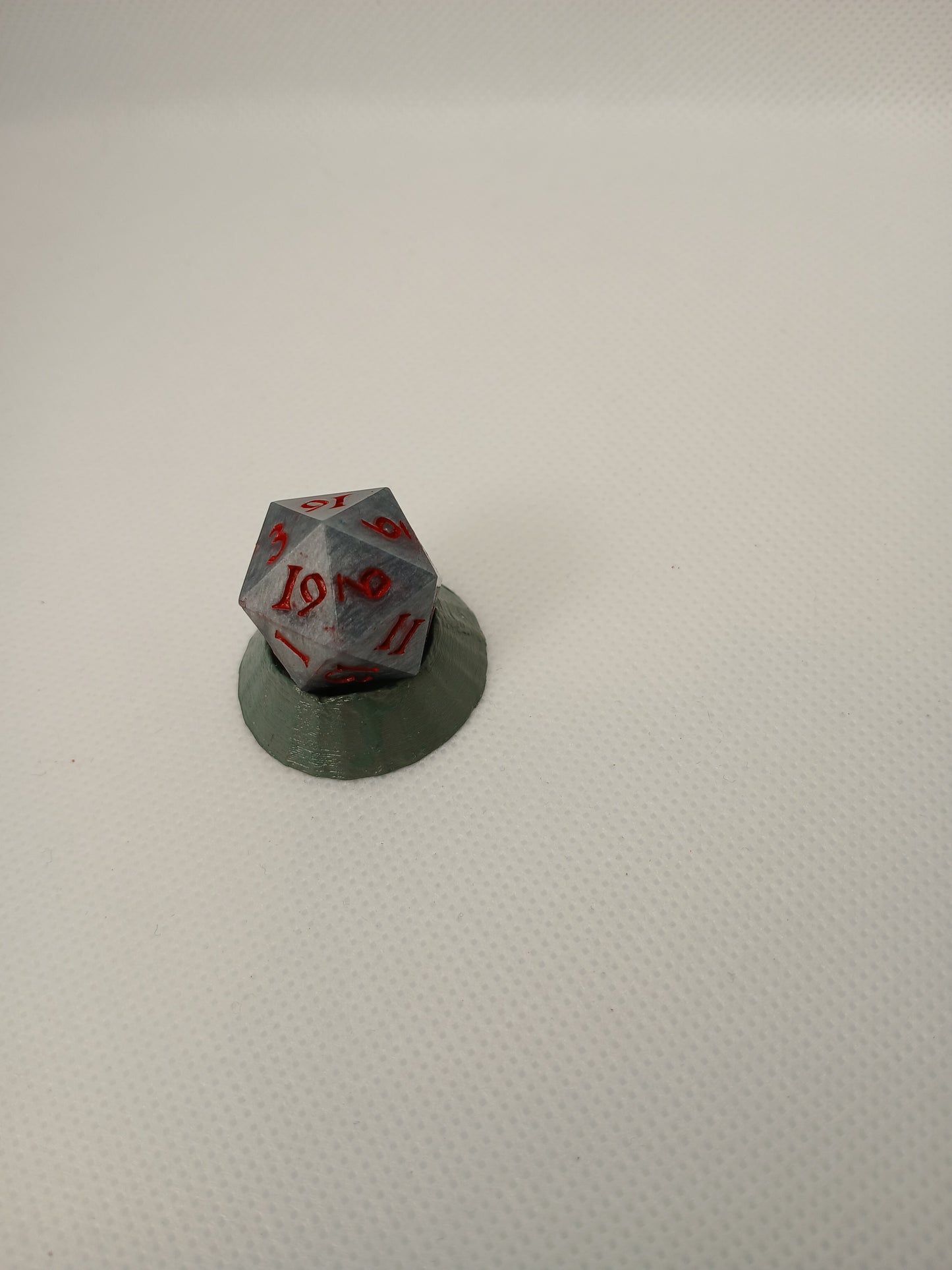 Dice D20 Grey