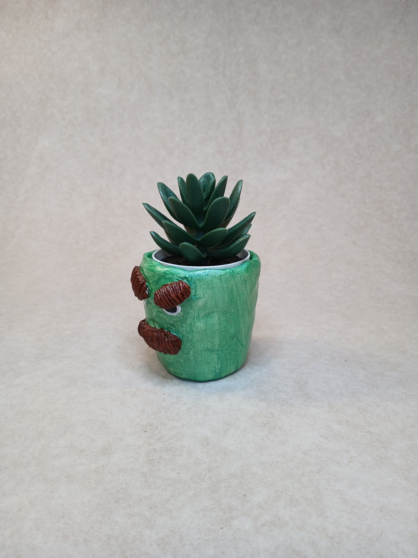 Monster pot grumpy man