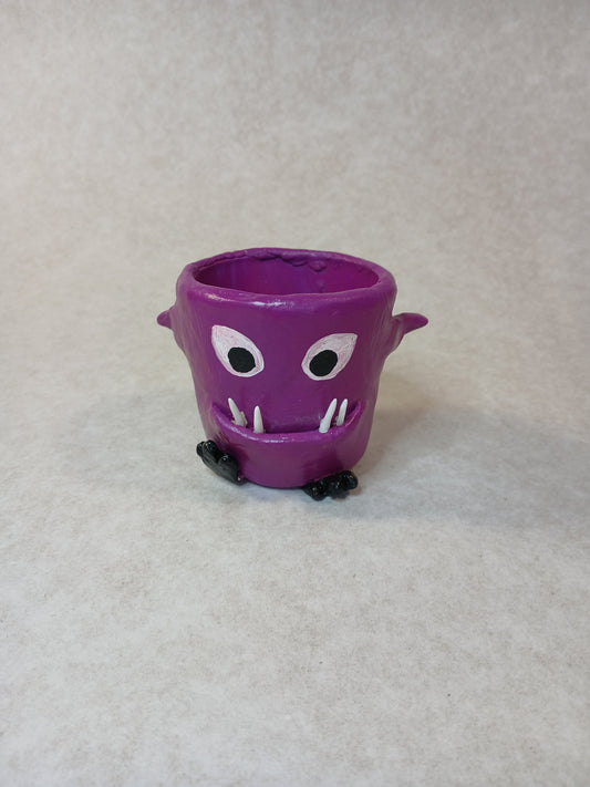 Monster pot purple