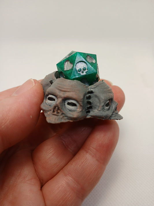 Dice holder Skulls