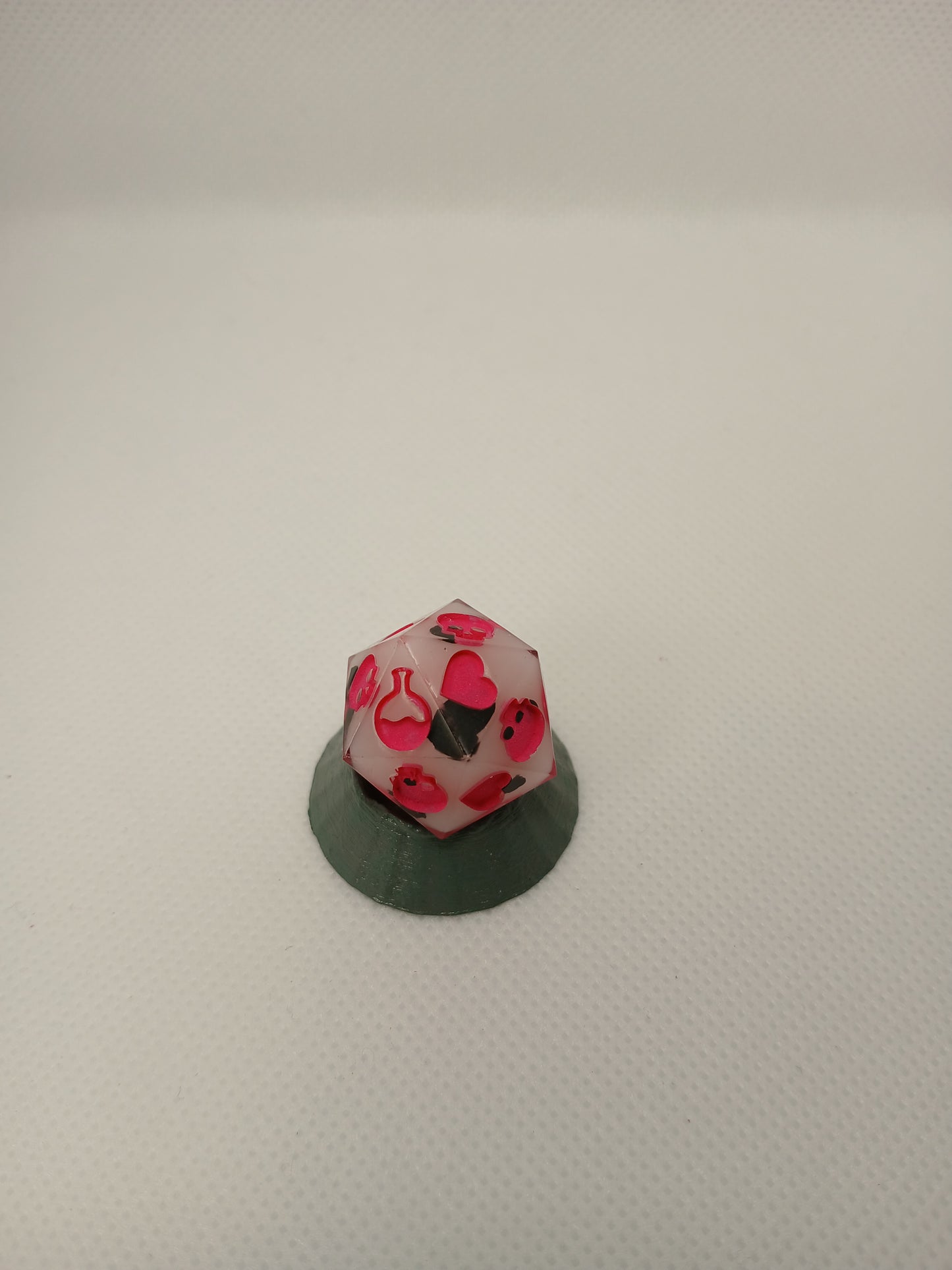 Death saving Dice Cow and pink