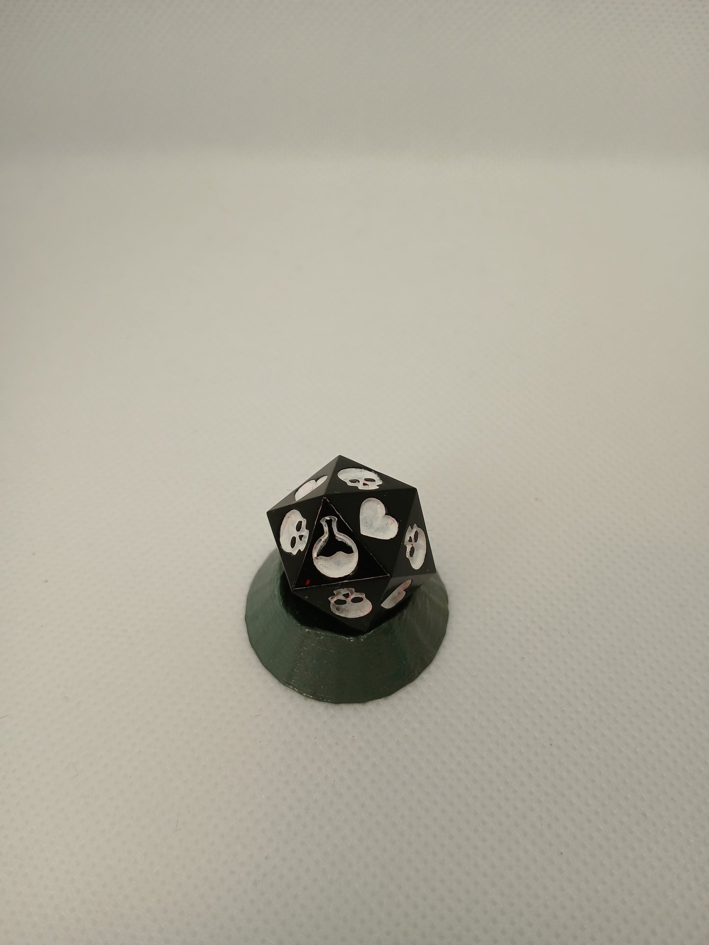 Death saving Dice black and white