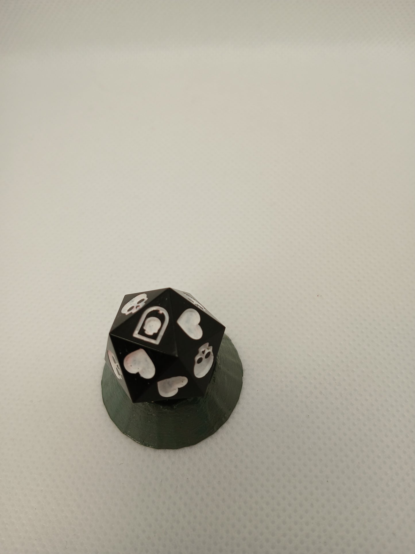 Death saving Dice black and white