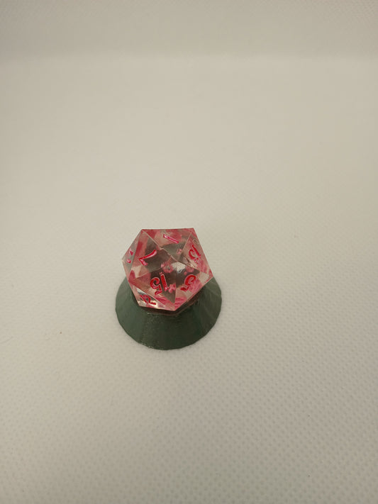 Dice D20 Transparent