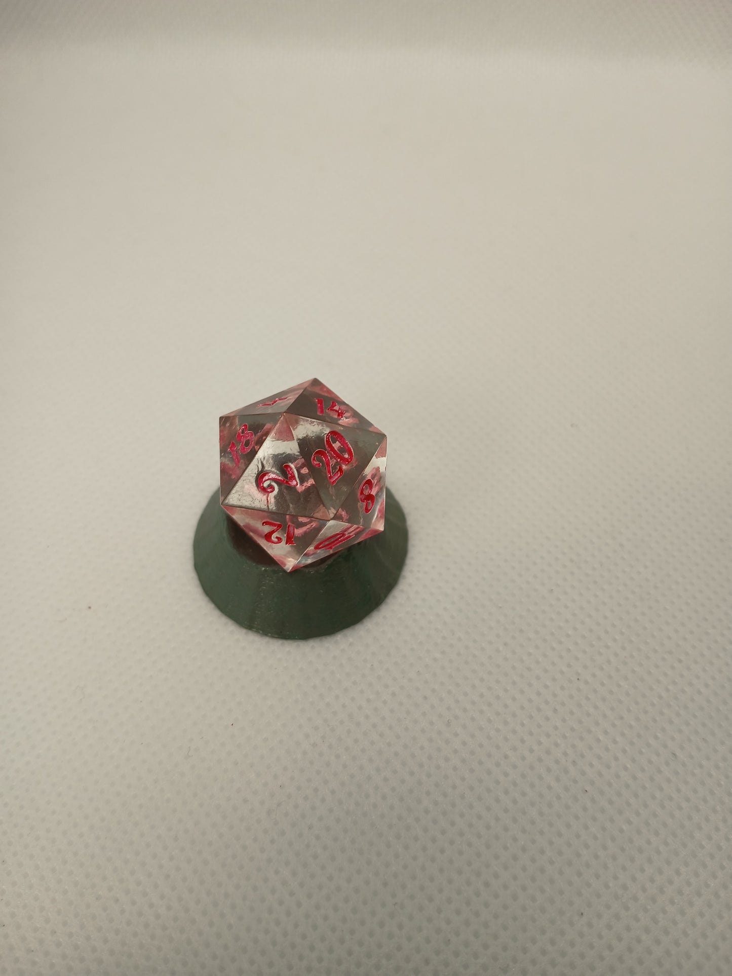 Dice D20 Transparent