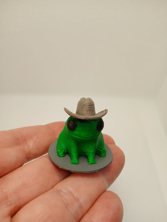 Freddie the Frog as cowboy