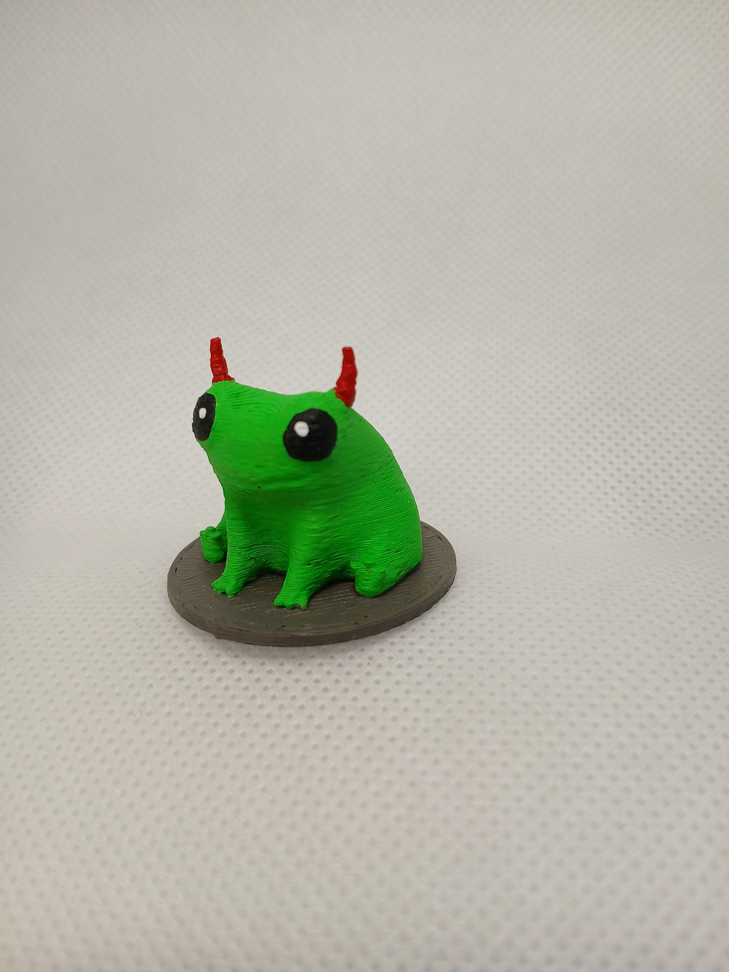 Freddie the Frog as a Devil without tail
