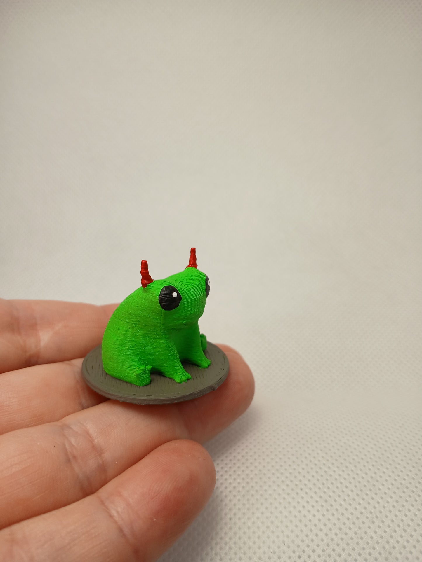 Freddie the Frog as a Devil without tail