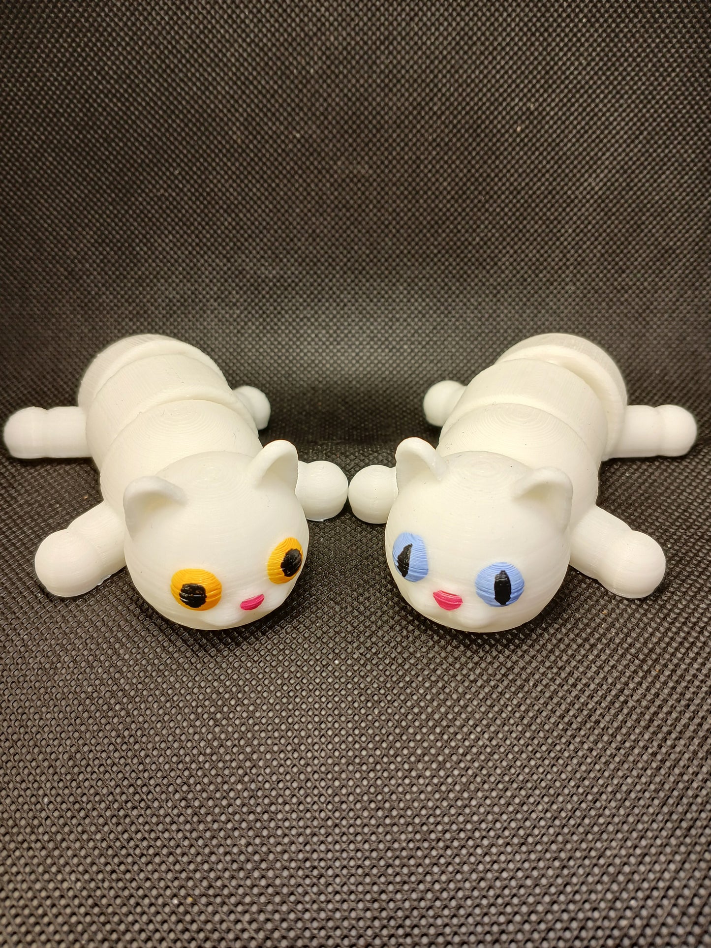 Articulated White cat