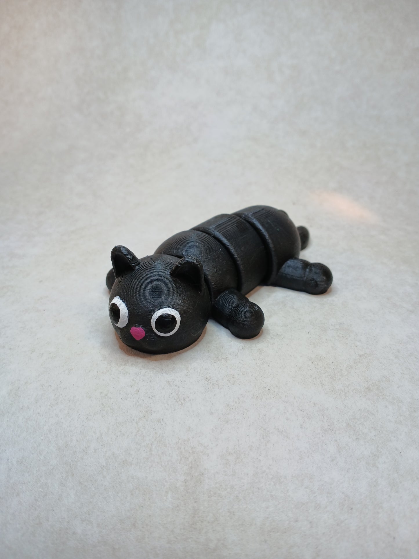 Articulated Black cat